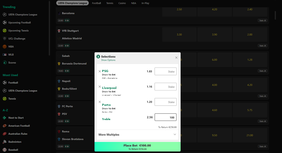 draw-no-bet-acca draw no bet in accumulator