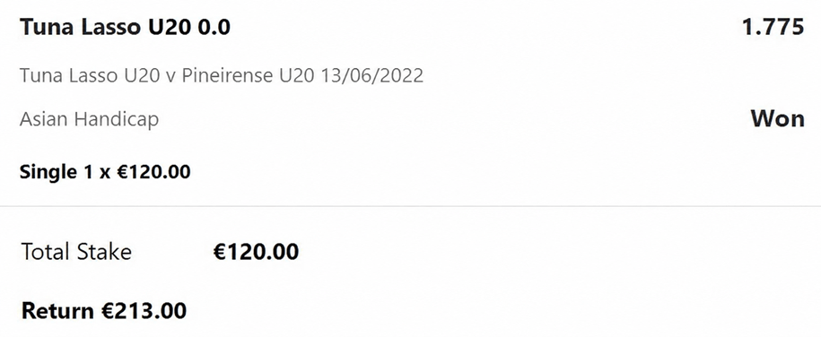 tunq-laso image of a single bet