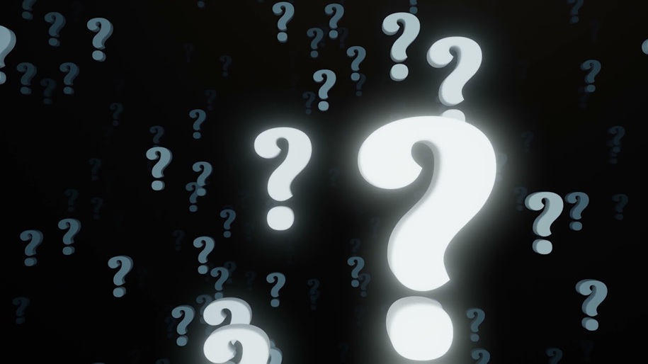 question marks